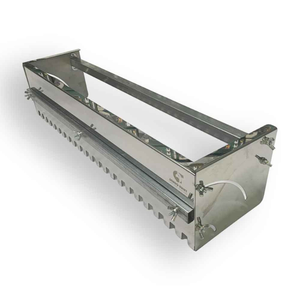 Espátula adhesiva de acero inoxidable Herramienta para colocación de azulejos de cerámica Paleta dentada ajustable con dientes de sierra de 10mm, 12mm, 15mm - Product Image 5