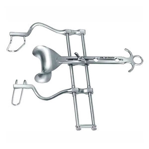 Écarteur abdominal Balfour avec lames fenêtrées, profondeur 4 pouces, ouverture 10 pouces, en acier inoxydable durable - Product Image 5