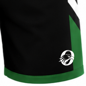 Black <b>Green</b> Volleyball <b>Shorts</b> Professional Sports Bottoms Team Match Wear Athletic Training Apparel Lightweight Competition - Product Image 6