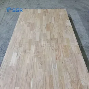 SSR VINA-Sapele Wood Finger Joint Board-Prix d'usine sapele doigt joint bois planche Chinaberry Melia bois