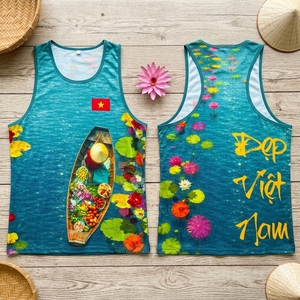 Custom Runner Tank Top OEM ODM Wholesale Quick Dry <b>Running</b> <b>Singlet</b> Manufacturer - Product Image 1