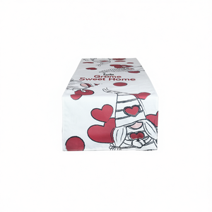 Camino de Mesa Excelsa Gnome Sweet Home de Algodón 140x45 cm Multicolor - Product Image 3