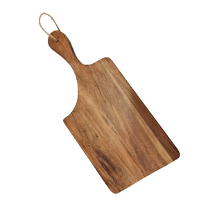 Tabla de cortar rectangular de madera Timber Rise con mango para uso en la cocina, juego de tablas de cortar para frutas, bloques rectangulares. - Product Image 5
