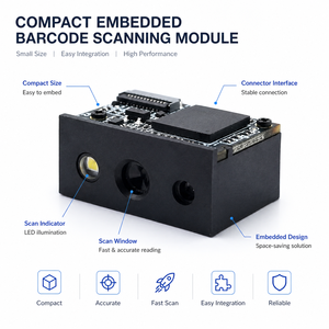 TOTINFO E483 2D Barcode Scanner Engine 640x480 CMOS 120fps UART USB FFC QR Code Reader OEM Barcode Scan Module - Product Image 2
