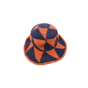 Chapeau en tricot 100% coton à motif étoile - Product Image 1