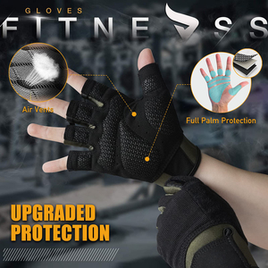 Gants d'entraînement professionnels Cross Fit pour hommes et femmes, respirants, avec support rembourré pour la paume, pour la musculation, les tractions et les séances de sport en salle. - Product Image 3