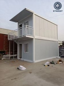 Casa Móvil de 2 Pisos con Certificación CE, Casas Modulares Prefabricadas de Ensamblaje Rápido para Cafeterías, Hoteles <span class=keywords><strong>y</strong></span> Villas - Product Image 5