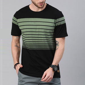 Camisetas Personalizadas para Hombre, 100% Algodón, Impresión Digital, Logotipo en el Frente Teñido con Hilo, Secado Rápido, Manga Corta, Unisex, MOQ 2 Piezas - Product Image 3