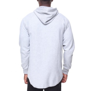 Vente en gros 100% Cotton Tech Fleece Hoodie Hommes Oversize Full Zip Up Hoodies Blanc Unisexe Plus Size Hommes Zipper Hoodie Vêtements Hommes - Product Image 2