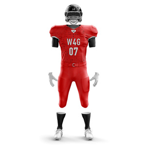 Uniformes de football américain personnalisés OEM, maillots de football sublimés, pantalons, vêtements d'équipe personnalisés, kit d'entraînement et de match - Product Image 4