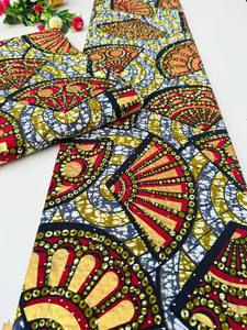 Tissu africain imprimé à la cire et coton Ankara Style Kenya de qualité supérieure pour un usage traditionnel et une mode moderne - Product Image 6