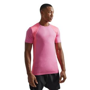 Nouveaux vêtements de sport pour la gym, coupe ajustée, légers, 180 g/m², extensibles, col rond, t-shirts de sport pour hommes - Product Image 2