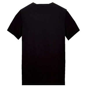 T-shirt Unisexe Grue Volante en Strass 2026 Noir Jet Coupe Classique Cristaux Multicolores Streetwear Graphique Haut de Gamme HD - Product Image 3