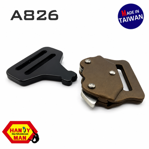 Accessoires pour sac à dos, petite boucle légère en alliage d'aluminium anodisé, 24g, résistance à la rupture de 12kN, fentes intérieures de 38mm/26mm - Product Image 3
