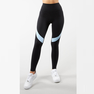 Leggings de sport pour femmes à taille haute, couleur unie, extensibles, respirants et compressifs - Product Image 2