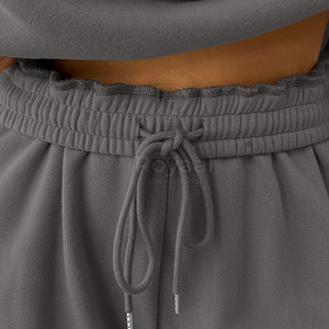 Conjuntos Deportivos Holgados de Algodón para Mujer, de Secado Rápido, Manga Larga, Ligeros - Product Image 6