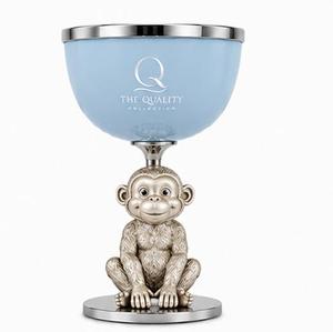 Monkey <b>Bakhoor</b> Burner Mint Green Mabkhara Arabic <b>Oud</b> Metal Incense Burner Luxury Eco-friendly Religious Indian Incense Holder - Product Image 6