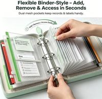 Estuche Impermeable Reutilizable para Pastillas con Cierre, 14 Compartimentos Codificados por Color, para Viajes, Almacenamiento de Vitaminas y Suplementos
