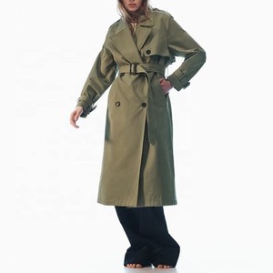 Trench-coat pour femme, trench-coat de luxe surdimensionné, trench-coat d'hiver pour femme, trench-coats pour femmes, fabrication sur mesure OEM ODM - Product Image 2