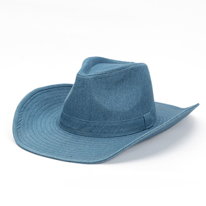 Chapeau de cowboy tendance 100% laine réglable unisexe écologique léger de haute qualité personnalisable printemps été voyage - Product Image 2