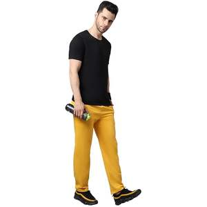 Pantalones Jogger con Cordón Tejido para Hombre, Pantalones Deportivos Casuales, Corte Ajustado, Puños Elásticos, Detalle Trenzado - Product Image 5