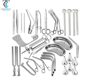 ENT Surgical Instrument Set Stainless Steel Otolaryngology <b>Ear</b> Nose Throat Surgery Instruments Kit Medical Operating <b>Tools</b> Set - Product Image 5