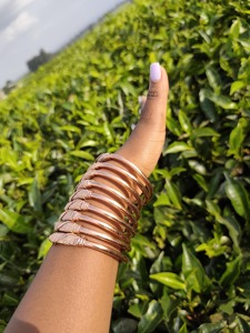 Unisex Elegant Handcrafted <b>Copper</b> Brass <b>Bangle</b> Premium Quality Handmade Fashion Jewelry Jewelry Findings - Product Image 5