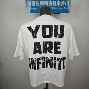 Camiseta de Algodón Personalizada de Moda Urbana con Estampado Serigrafiado de Doble Capa y Manga Larga para Hombre - Product Image 2