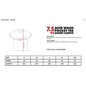 เสื้อยืดผู้ชายสีดำฟอกกรด มีกระเป๋าเสื้อ ทรงโอเวอร์ไซส์ ผ้าฝ้ายฟอกหิมะ สไตล์วินเทจ ขายส่งจากโรงงาน - Product Image 6
