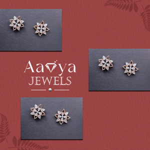 Boucles d'oreilles en diamant cultivé en laboratoire certifié, durables, élégantes, bijoux fins pour femmes, design classique de luxe pour mariage - Product Image 2