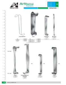 Nuevo Retractor Collin Manual Personalizado en Forma de S de Doble Extremo, Instrumento Ortopédico Neuroquirúrgico |   Acabado Mate Reutilizable - Product Image 6