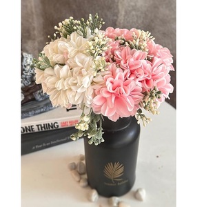 Jingdezhen Modern Simple Copper Floor <b>Vase</b> Matte Vintage Style Tabletop Living Room Dried Flower Arrangement Eco-Friendly - Product Image 3