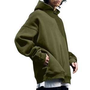 เสื้อฮู้ดดี้ส่งเร็ว 100% ผ้าฝ้ายโพลีเอสเตอร์ แห้งไว ราคาถูก จำนวนมาก กำลังเป็นที่นิยมในวงการ ไซส์ใหญ่ เสื้อฮู้ดดี้พื้นฐาน - Product Image 4