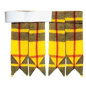 Handmade Tartan Plaid Flashes Yellow Red Black <b>Musical</b> <b>Instrument</b> Accessories - Product Image 3
