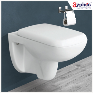 Nuevo Stock, Inodoro de Cerámica de Pared de Calidad Excepcional y Diseño Elegante, Origen India - Product Image 1