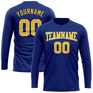 Long Sleeve Baseball Jersey Custom Team Sports Uniform Quick Dry Polyester OEM Bulk Manufacturer Private Men's Shirts <b>Label</b> - Product Image 3