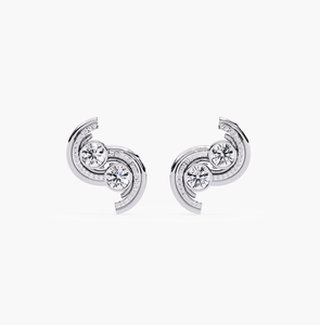 ต่างหูเพชรทรงหยดน้ำทองคำวินเทจ Betterstar ของแท้รับรองโดย IGI เหมาะสำหรับเป็นของขวัญในโอกาสครบรอบแต่งงานหรืองานเลี้ยงสำหรับผู้หญิง - Product Image 3