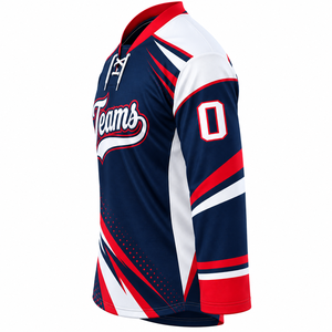 Venta al por mayor de camisetas de hockey sobre hielo de alta calidad con logo personalizado para equipos de hockey sobre hielo para hombres al mejor precio OEM económico. - Product Image 2
