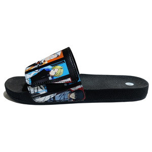 Fashion Winter Indoor Slip PVC Slides Open Toe Soft Breathable Insole Anti-Slip Custom Slippers - Product Image 2