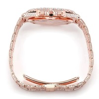 Reloj de Lujo de Acero Inoxidable para Hombre con Cuarzo y Diamantes de Moissanita, Correa Moderna, Regalo de Cumpleaños Perfecto, Uso Diario