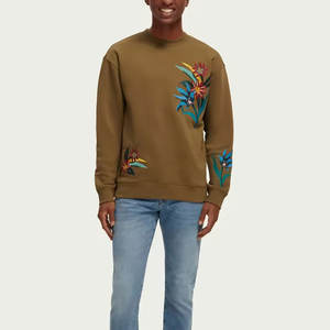 Sudadera Bordada para Hombre con Diseño Personalizado, MOQ Bajo, Sudadera Bordada de Alta Calidad en Tallas Grandes - Product Image 1