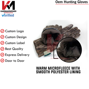 Gants de chasse en gros, gants d'extérieur performants avec services de fabrication OEM et de support de marque - Product Image 6