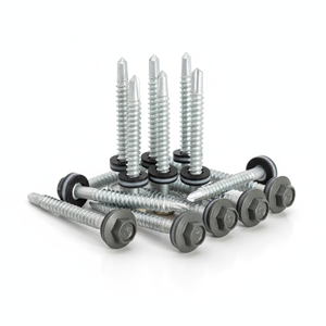 Tornillo Autoperforante de Cabeza Hexagonal Modelo PDC 12, Acero al Carbono Clase 4.8 y 6.8, Rosca Gruesa, Zincado y Galvanizado, en Pulgadas - Product Image 1