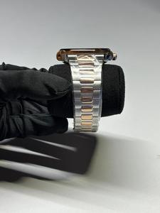 Reloj de Cuarzo Oculto con Caja de Acero Inoxidable Resistente al Agua 3BAR, Esfera Analógica Azul de Excelente Calidad con Gemas Infinitas, Diseño Simple y Lujoso - Product Image 2