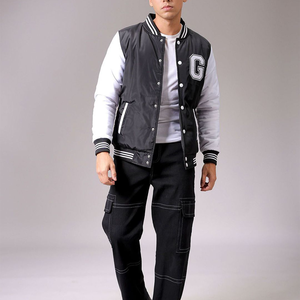 Custom Vintage School College <b>Mens</b> Varisty <b>Jackets</b> Leather sleeves Wool Letterman Crop <b>Varsity</b> <b>Jacket</b> ladies baseball chenille - Product Image 4