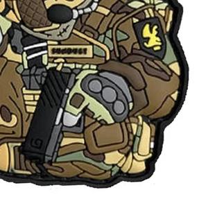 Nouvelles Étiquettes Souples Gaufrées de Haute Qualité, Patchs Logo en Caoutchouc de Silicone, Patchs Personnalisés OEM en Caoutchouc Gaufré, Patchs 3D en PVC pour Vêtements, Durables - Product Image 4