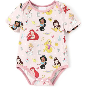 Pyjama pour bébé avec bas extensible, poignets repliables, sans boutons-pression, en tricot doux, style facile à enfiler, combinaisons pour bébé - Product Image 3