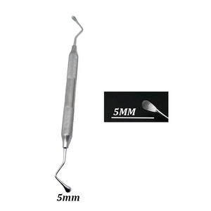 Juego de 4 piezas de curetas dentales Gracey de doble punta para limpieza y restauración dental - Product Image 2