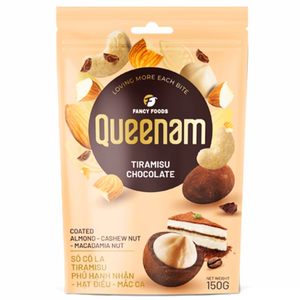 ส่งด่วน รับผลิตตามสั่ง/ออกแบบตามสั่ง ช็อกโกแลตดรากี ฮาลาล ทีรามิสุเคลือบช็อกโกแลต อัลมอนด์ เม็ดมะม่วงหิมพานต์ แมคคาเดเมีย นัท 150 กรัม - Product Image 1
