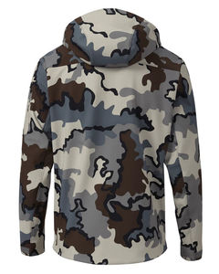 Veste de chasse softshell pour homme, à capuche, coupe-vent, imperméable, respirante, pour l'hiver, vêtements d'extérieur en polyester, logo sur le devant - Product Image 2